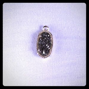 Kendra Scott Gold Drusy charm for necklace